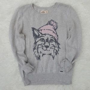 Hollister Cozy Bobcat Sweater